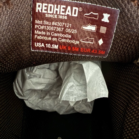 RedHead Roark Leather Pull-On Casual Boots for Men - Picture 5 of 7